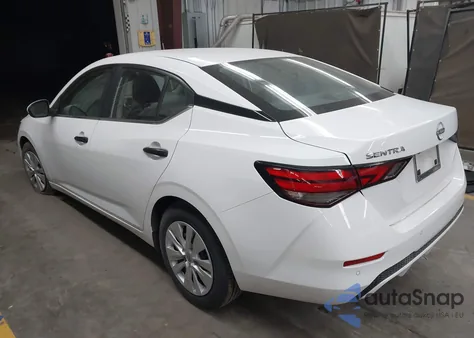 2025 Nissan Sentra S из США, поврежденный, VIN 3N1AB8BV6SY213519